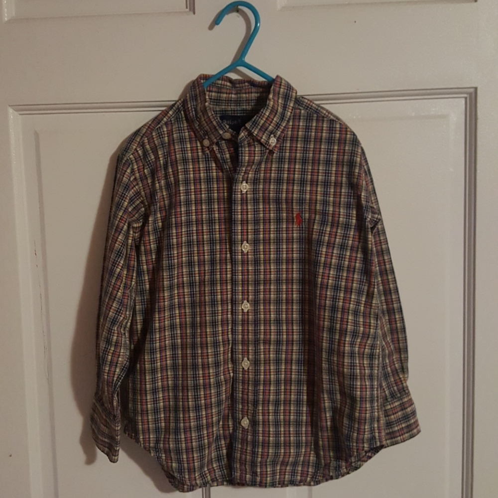 Boys size 4 Ralph Lauren dress shirt